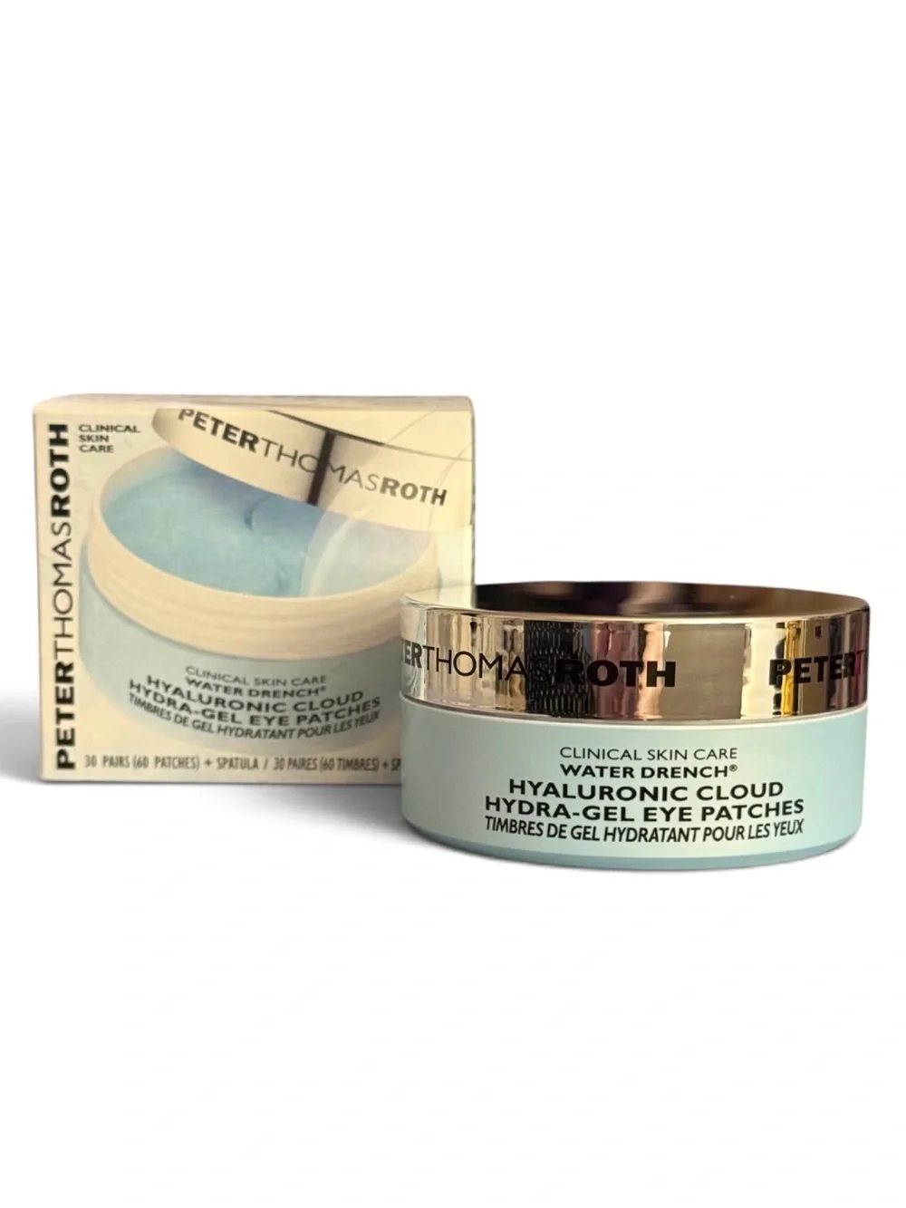 Peter Thomas Roth Water Drench Hyaluronic Cloud Hydra-Gel Eye Patches 30 Pairs